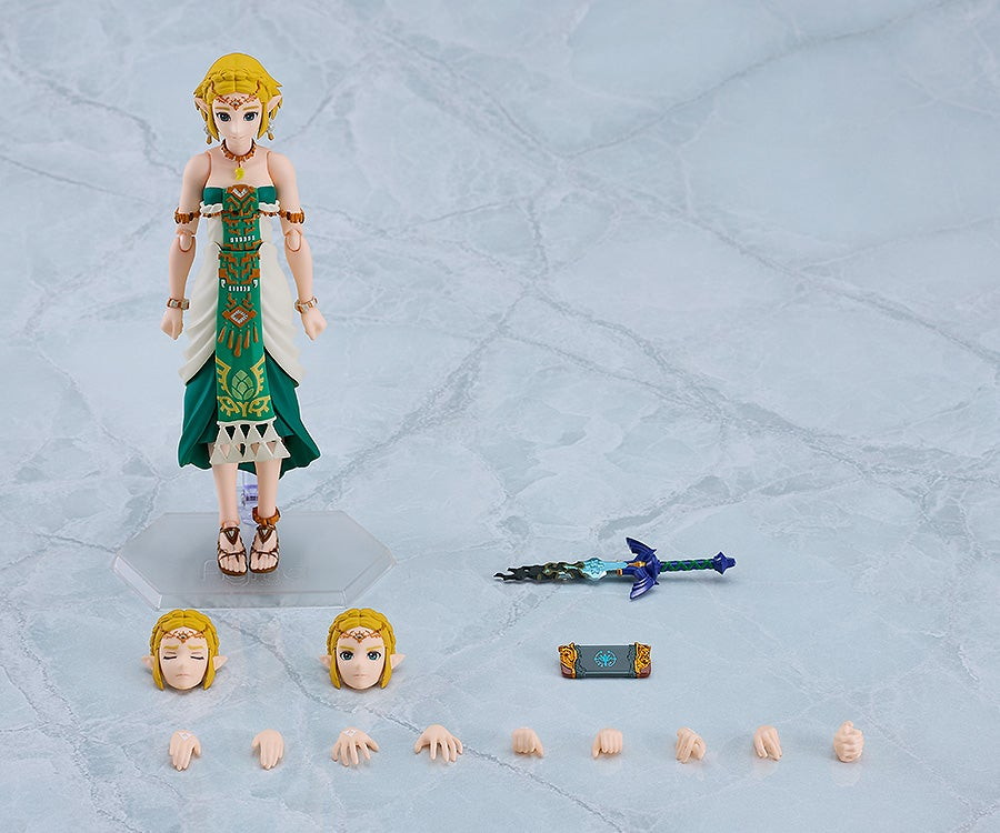 ゼルダの伝説 ティアーズ オブ ザ キングダム「figma ゼルダ ティアーズ オブ ザ キングダムver.」のフィギュア画像