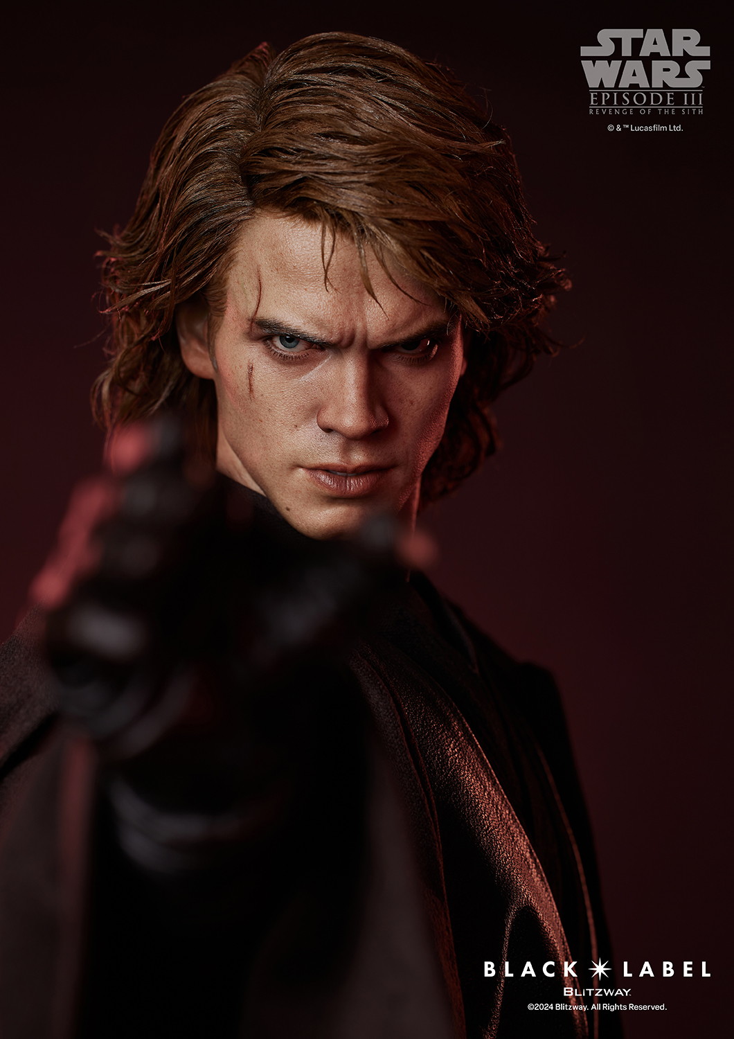 スター・ウォーズ エピソード3/シスの復讐「アナキン・スカイウォーカー（ブラックレーベル002）」のフィギュア画像