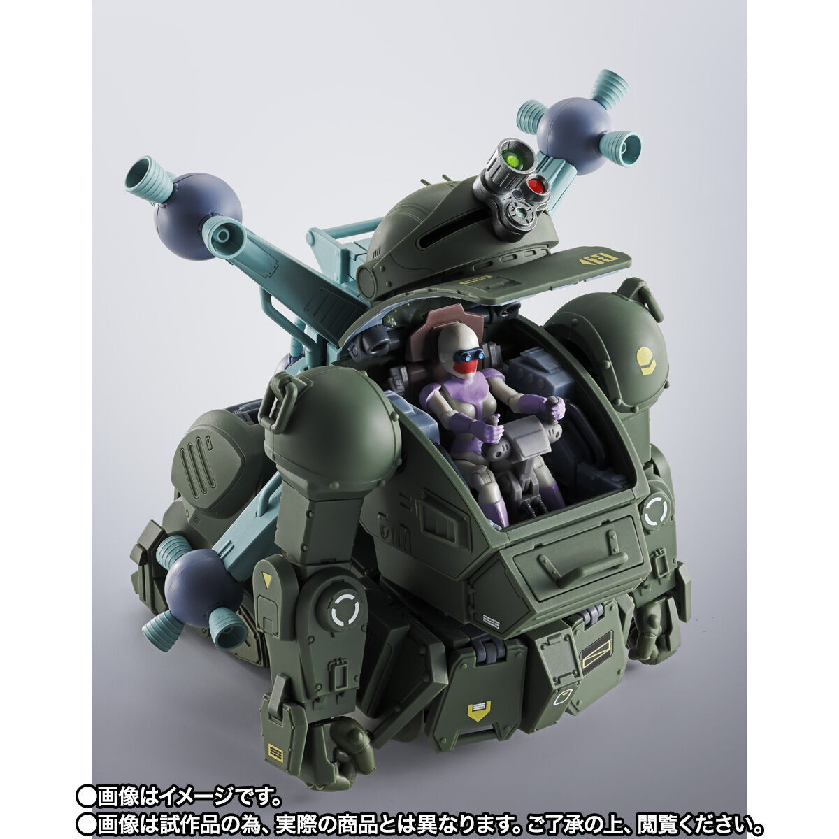 装甲騎兵ボトムズ「HI-METAL R スコープドッグ（宇宙戦仕様）」のフィギュア画像