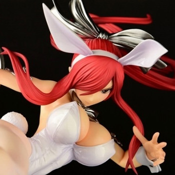 FAIRY TAIL「エルザ・スカーレット ハイキックver.白兎」のフィギュア