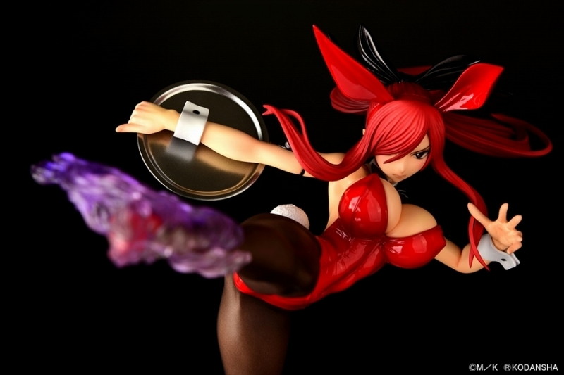 FAIRY TAIL「エルザ・スカーレット ハイキックver.紅兎」のフィギュア画像