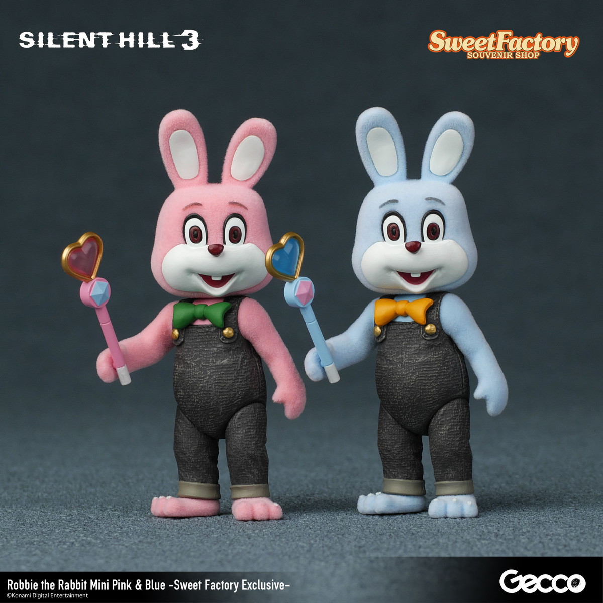 SILENT HILL 3「ロビー・ザ・ラビット ミニ ピンク&アオ スウィートファクトリー限定」のフィギュア画像