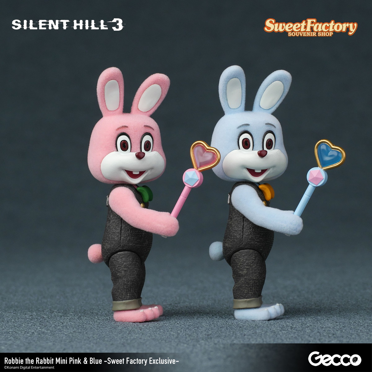 SILENT HILL 3「ロビー・ザ・ラビット ミニ ピンク&アオ スウィートファクトリー限定」のフィギュア画像