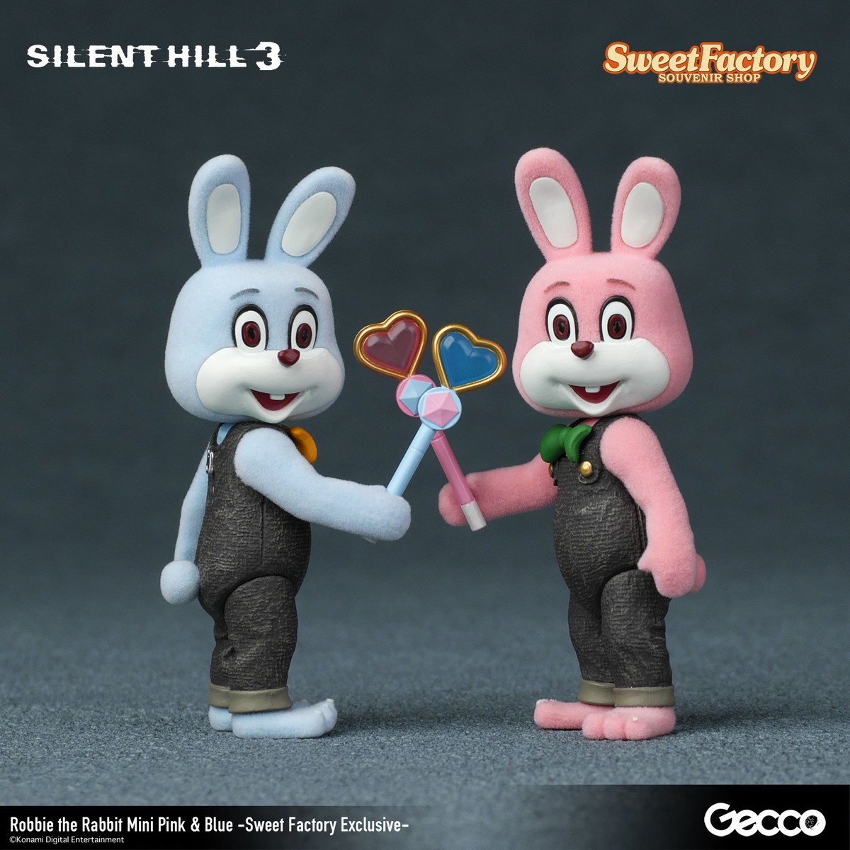 SILENT HILL 3「ロビー・ザ・ラビット ミニ ピンク&アオ スウィートファクトリー限定」のフィギュア画像