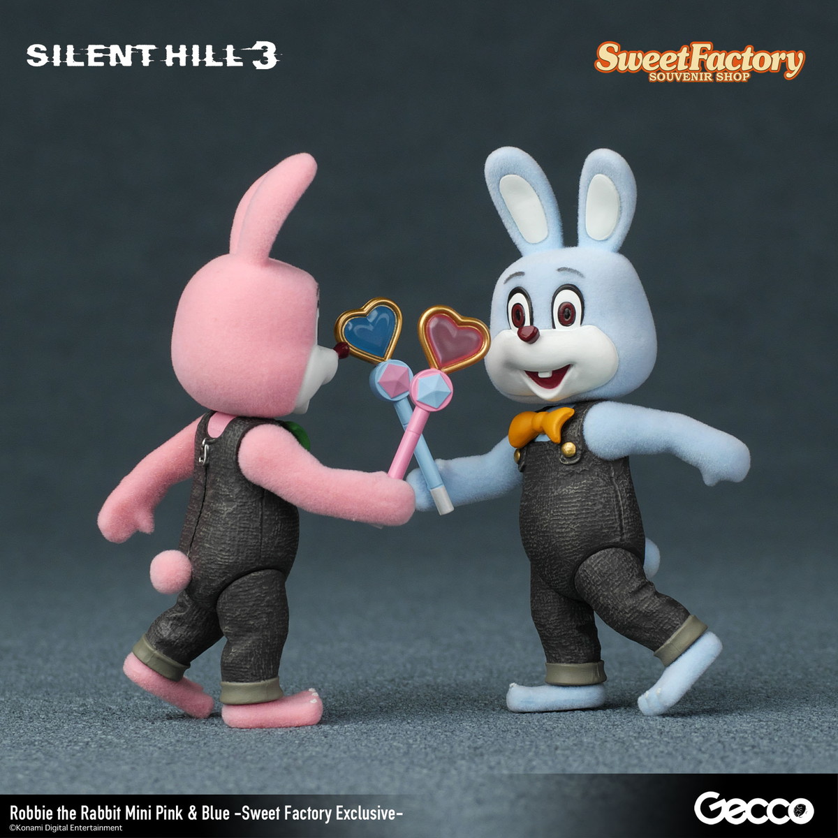 SILENT HILL 3「ロビー・ザ・ラビット ミニ ピンク&アオ スウィートファクトリー限定」のフィギュア画像