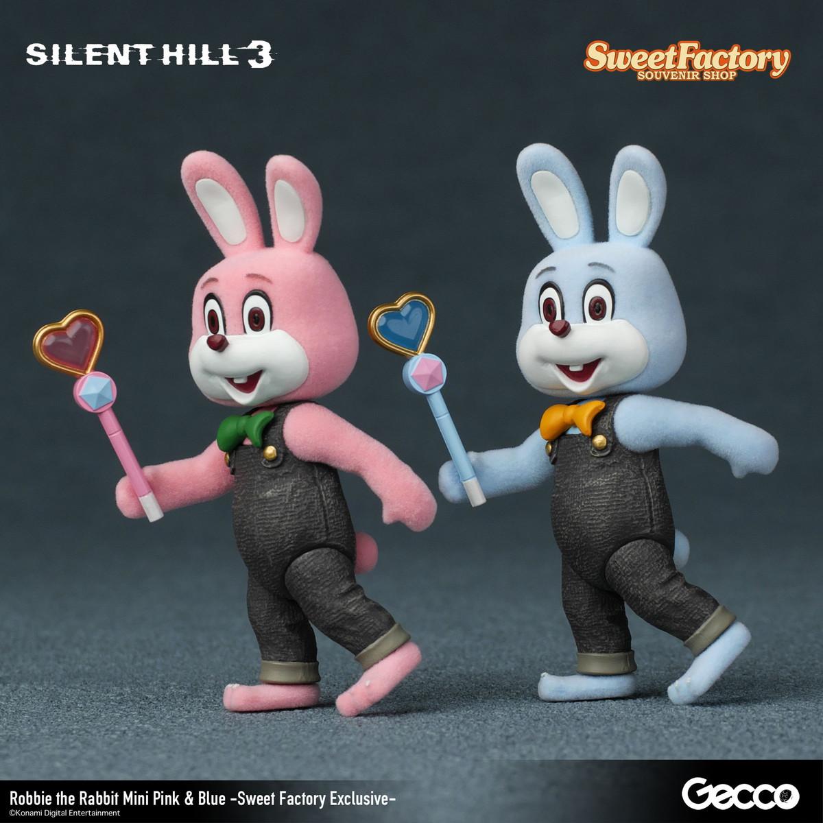 SILENT HILL 3「ロビー・ザ・ラビット ミニ ピンク&アオ スウィートファクトリー限定」のフィギュア画像