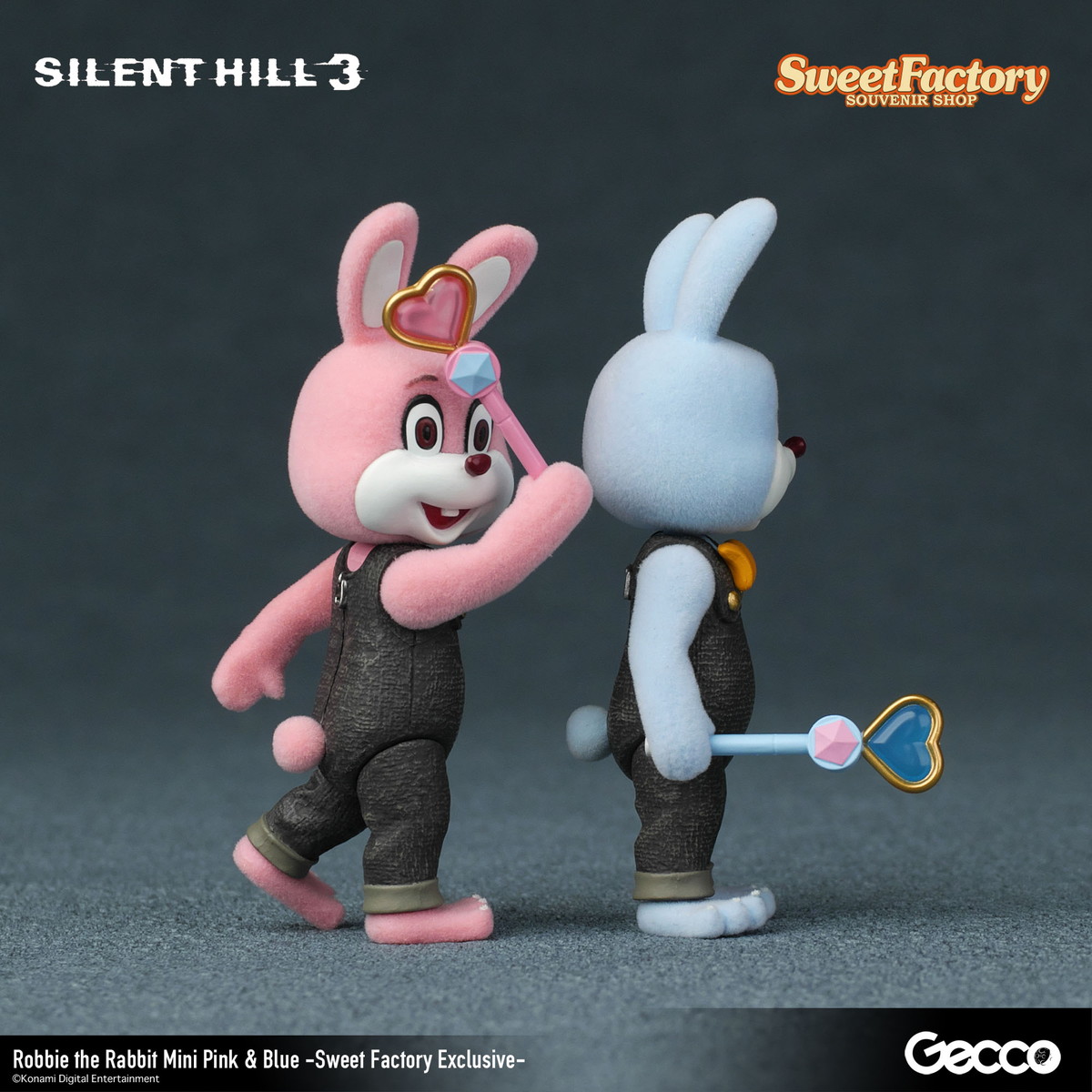 SILENT HILL 3「ロビー・ザ・ラビット ミニ ピンク&アオ スウィートファクトリー限定」のフィギュア画像