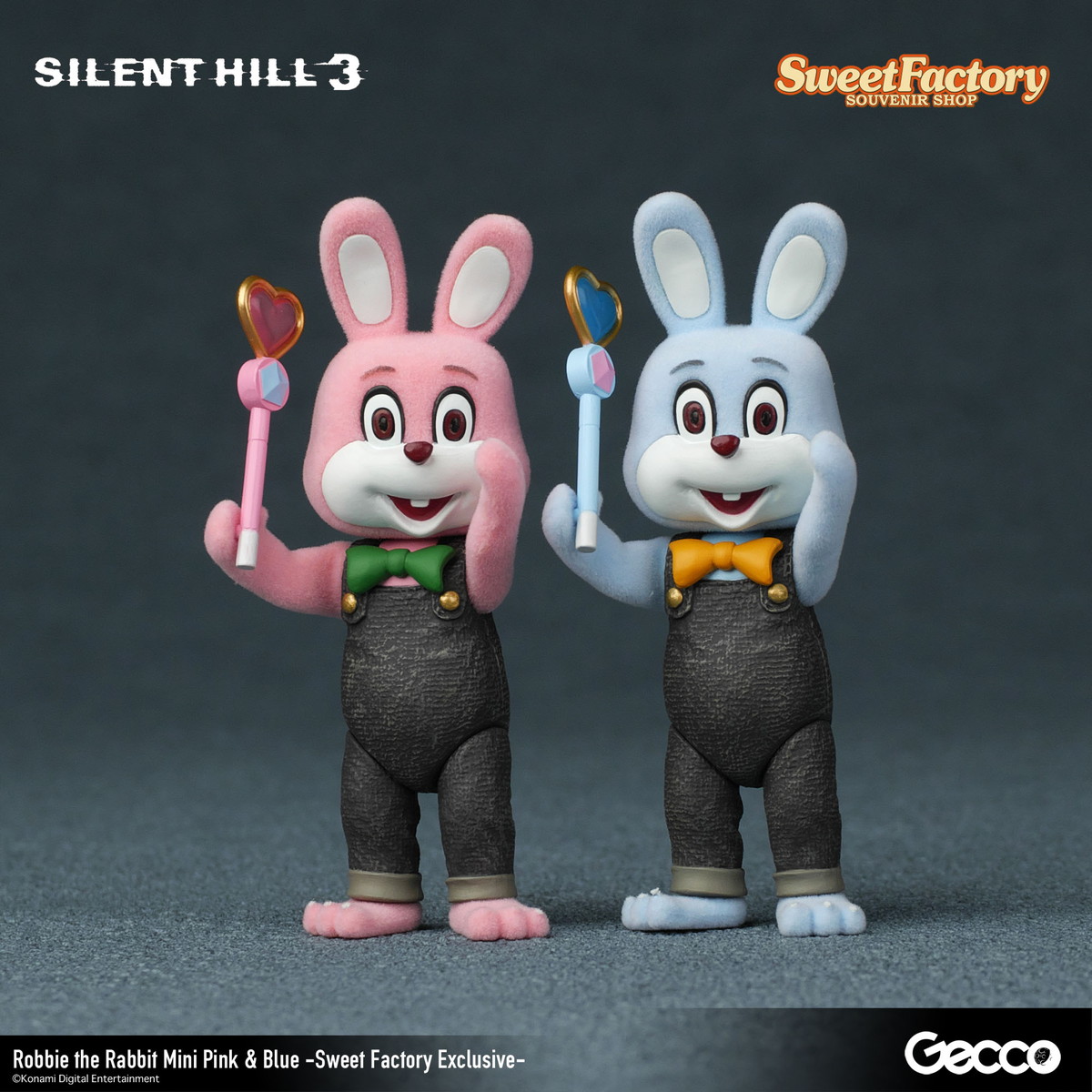 SILENT HILL 3「ロビー・ザ・ラビット ミニ ピンク&アオ スウィートファクトリー限定」のフィギュア画像