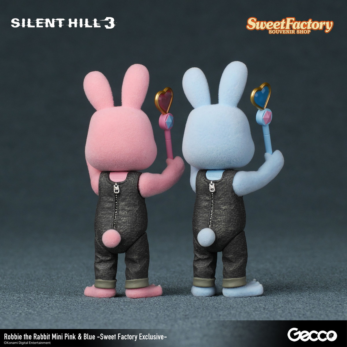 SILENT HILL 3「ロビー・ザ・ラビット ミニ ピンク&アオ スウィートファクトリー限定」のフィギュア画像