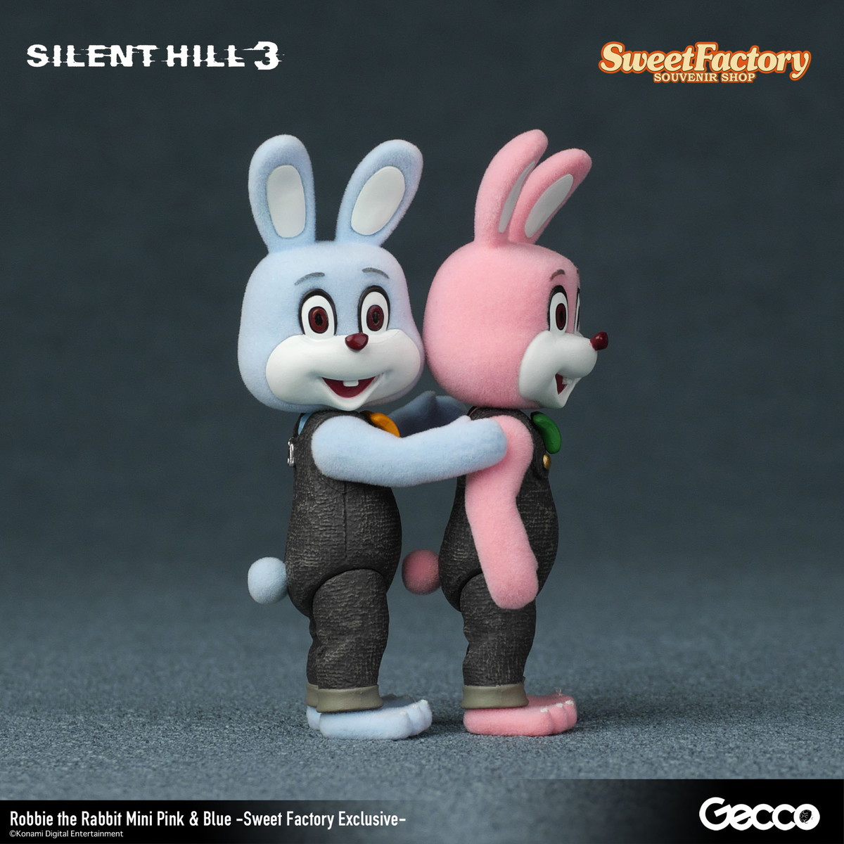 SILENT HILL 3「ロビー・ザ・ラビット ミニ ピンク&アオ スウィートファクトリー限定」のフィギュア画像