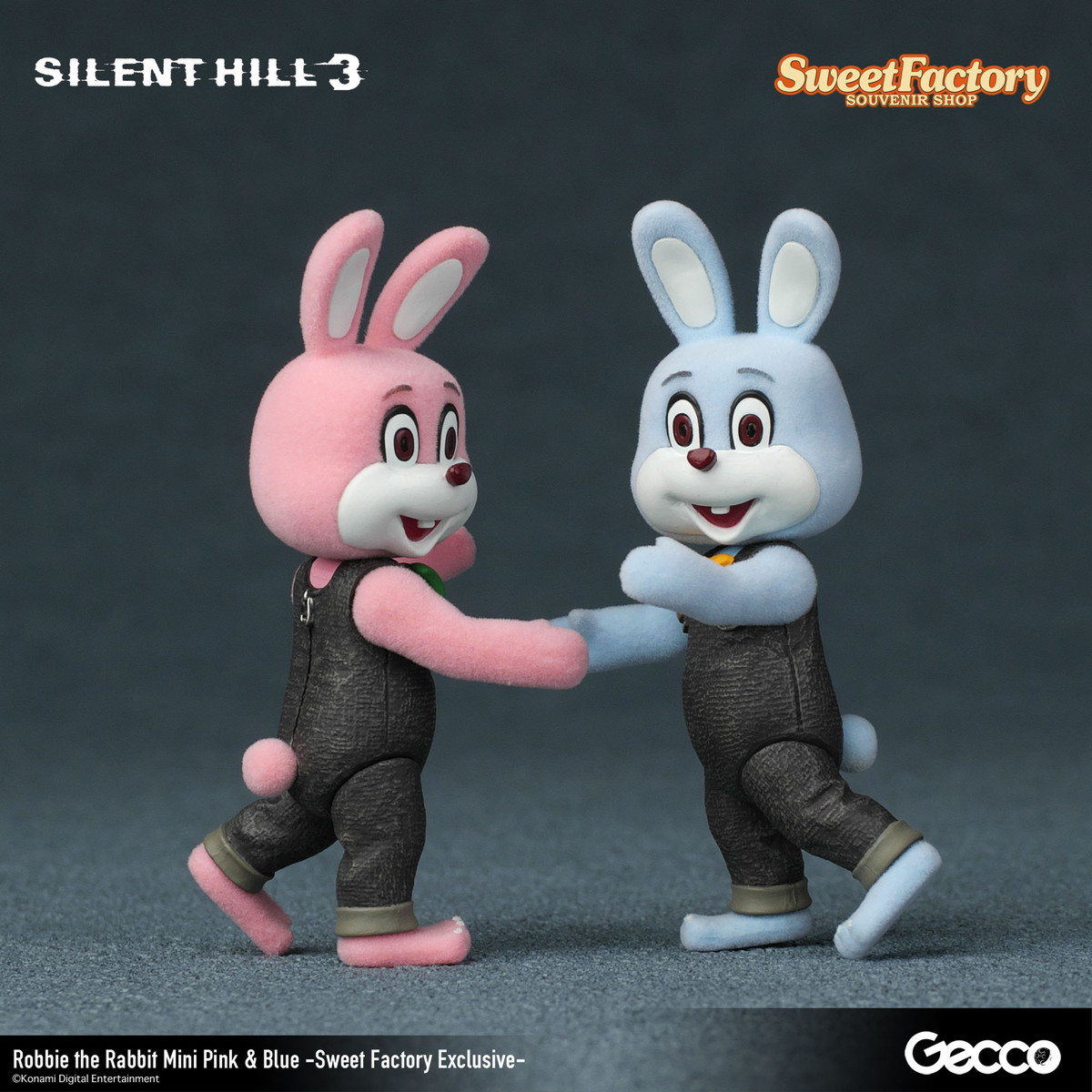 SILENT HILL 3「ロビー・ザ・ラビット ミニ ピンク&アオ スウィートファクトリー限定」のフィギュア画像