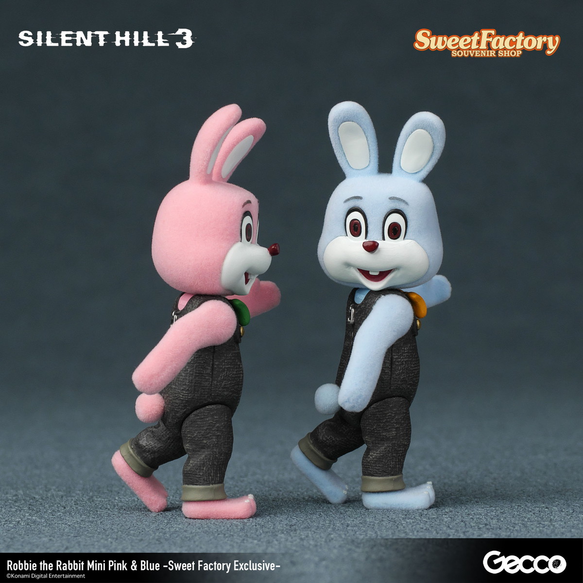 SILENT HILL 3「ロビー・ザ・ラビット ミニ ピンク&アオ スウィートファクトリー限定」のフィギュア画像