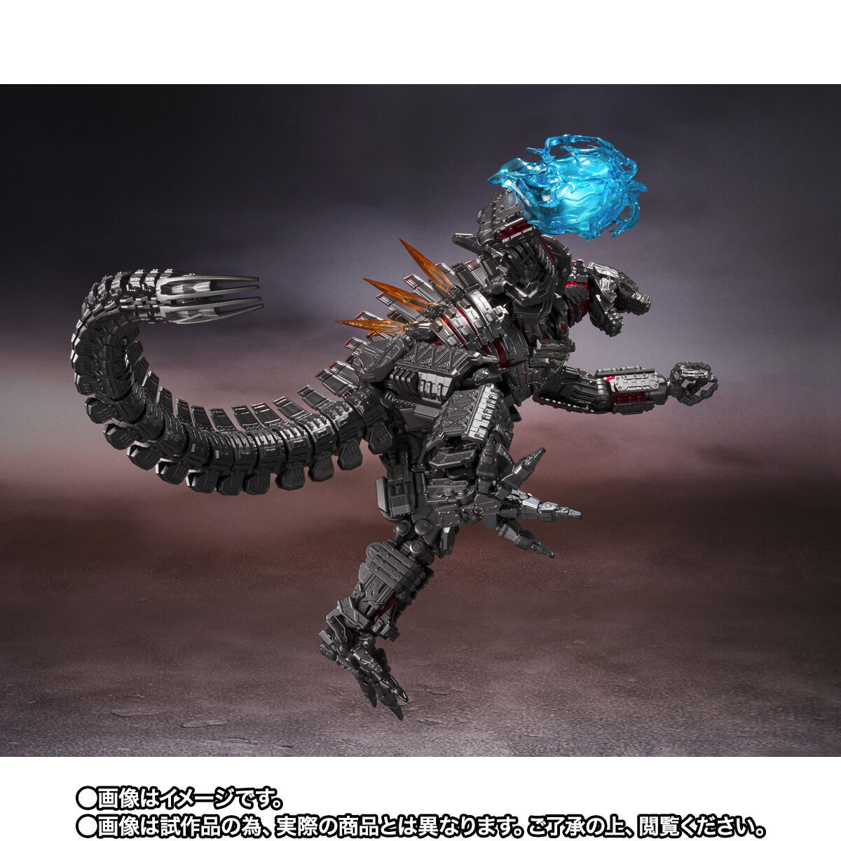 ゴジラvsコング「S.H.MonsterArts MECHAGODZILLA FROM GODZILLA VS. KONG （2021） -Final Battle Edition-」のフィギュア画像