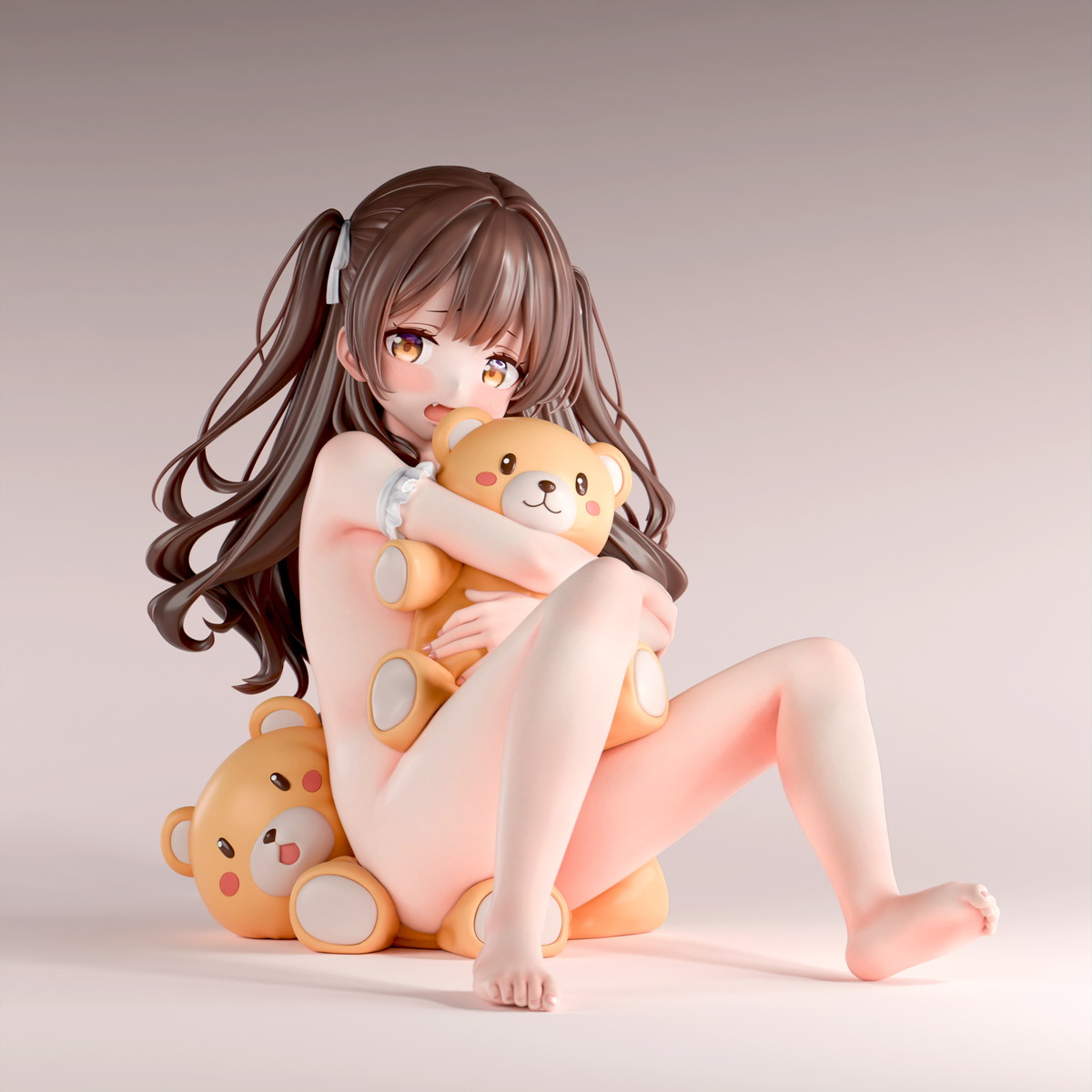 インサイトオリジナル「肉感少女 くまさんぎゅっ ロコ」のフィギュア画像