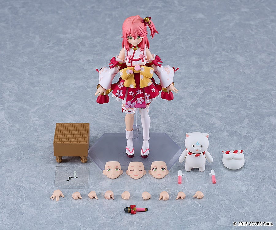 ホロライブプロダクション「figma さくらみこ」のフィギュア画像