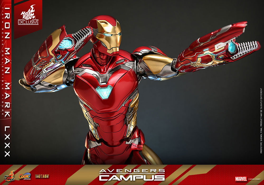 アベンジャーズ・キャンパス「アイアンマン・マーク80」のフィギュア画像