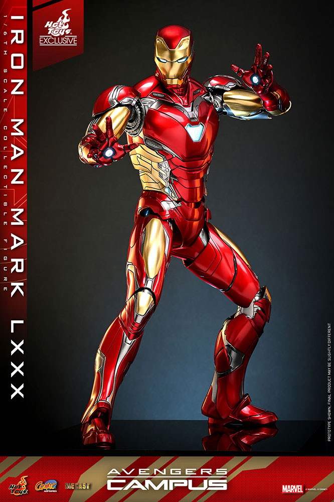 アベンジャーズ・キャンパス「アイアンマン・マーク80」のフィギュア画像