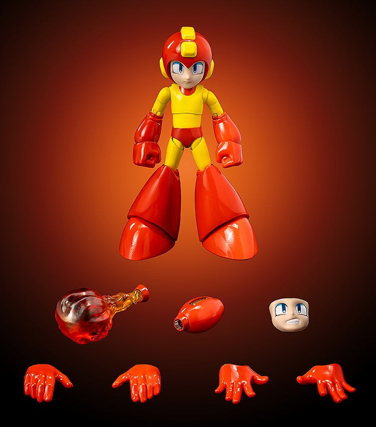 ロックマン「MDLX ロックマン（ファイヤーストーム）」のフィギュア画像