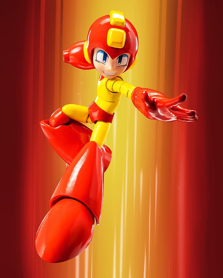 ロックマン「MDLX ロックマン（ファイヤーストーム）」のフィギュア画像