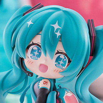 初音ミク「TENITOL 初音ミク UWA ふわふわ可愛い笑顔バッグ［mini］」のフィギュア