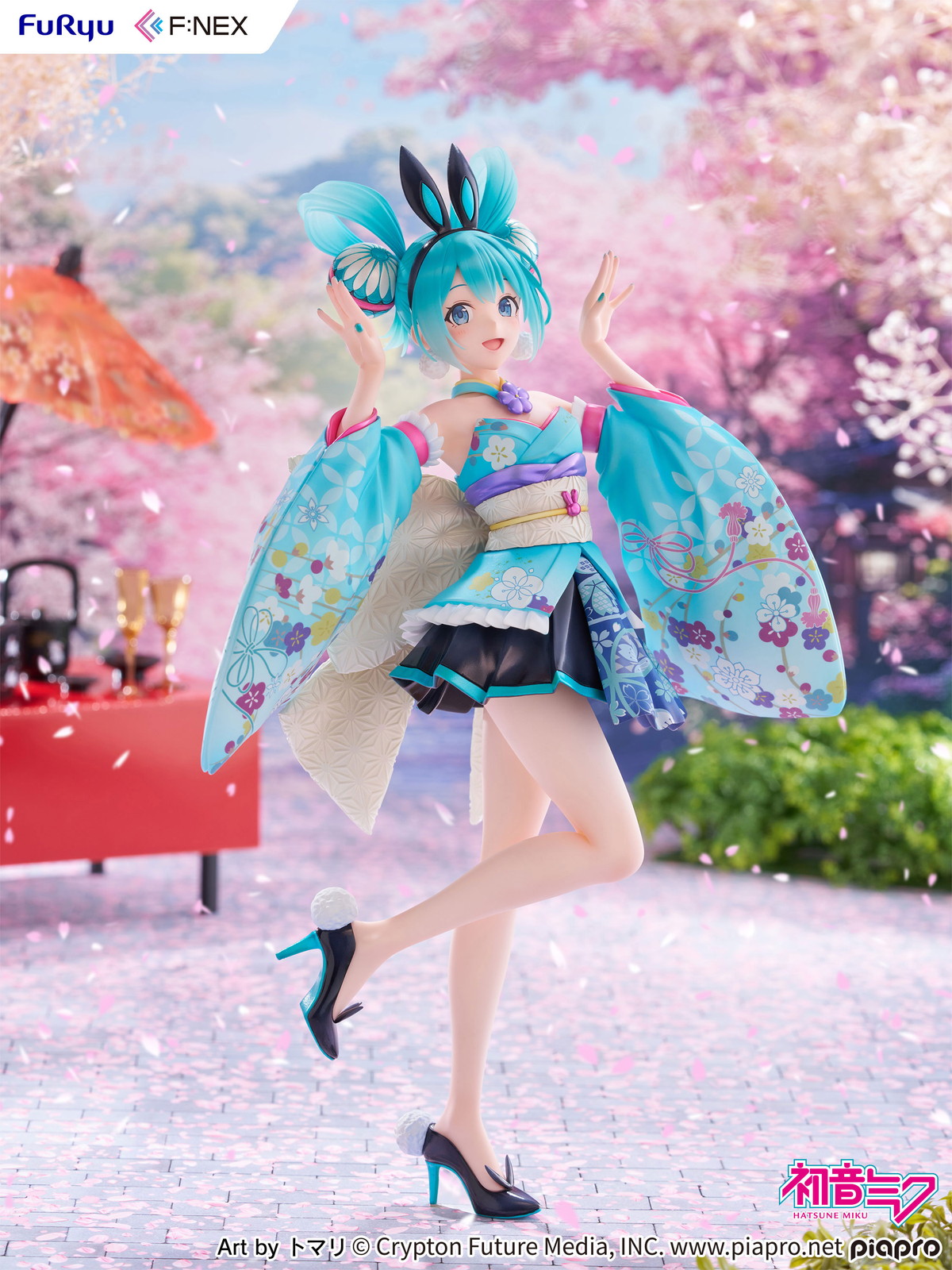 初音ミク「初音ミク -和バニー-」のフィギュア画像