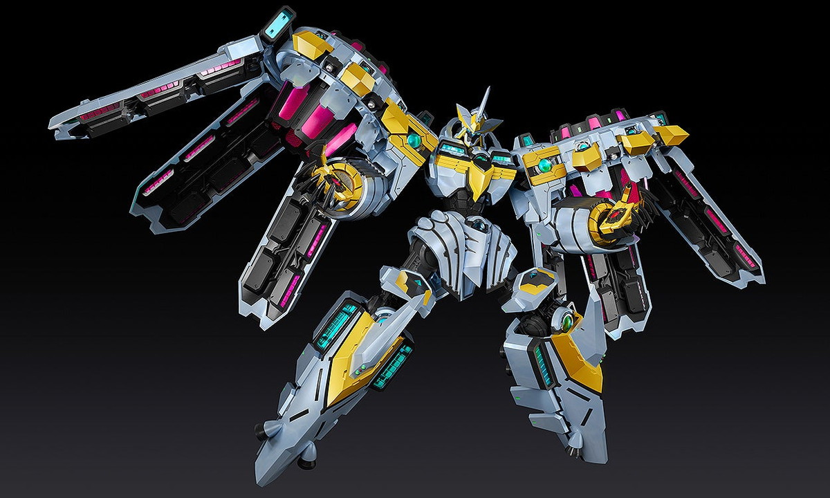 遊戯王OCG「PLAMAX 天霆號アーゼウス/遊戯王カードゲームモンスターフィギュアコレクション」のフィギュア画像