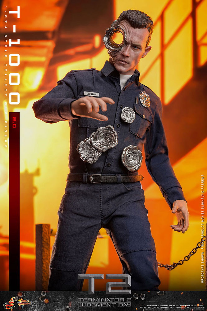 ターミネーター2「T-1000（2.0版）」のフィギュア画像