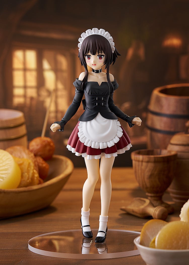 この素晴らしい世界に爆焔を!「POP UP PARADE めぐみん バイト服Ver. L size」のフィギュア画像