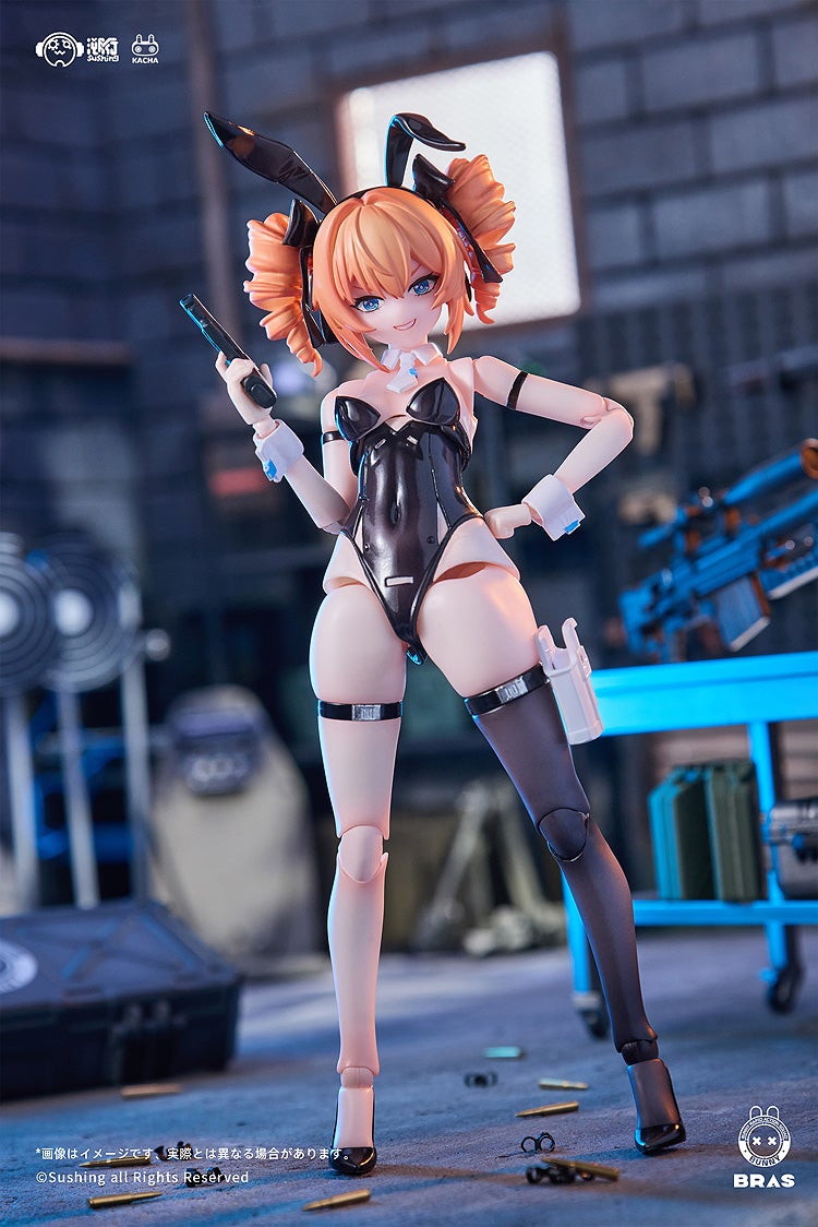 BUNNY RAPID ACTION SQUAD「Sniper・レオーニ 1/12 可動フィギュア」のフィギュア画像