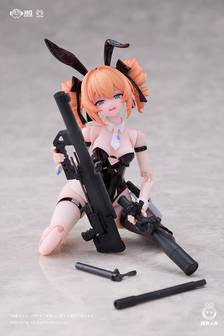 BUNNY RAPID ACTION SQUAD「Sniper・レオーニ 1/12 可動フィギュア」のフィギュア画像