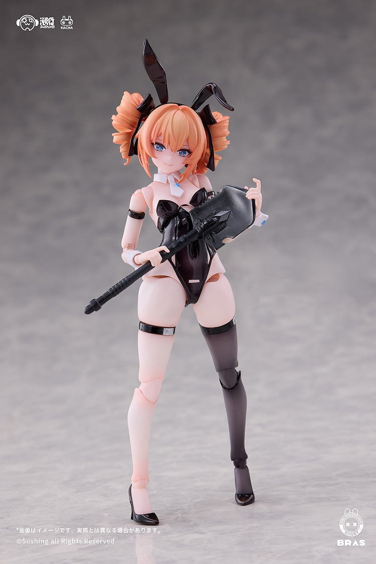 BUNNY RAPID ACTION SQUAD「Sniper・レオーニ 1/12 可動フィギュア」のフィギュア画像