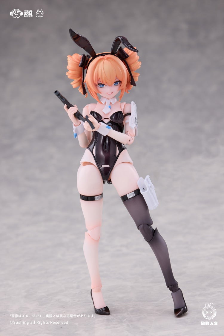 BUNNY RAPID ACTION SQUAD「Sniper・レオーニ 1/12 可動フィギュア」のフィギュア画像