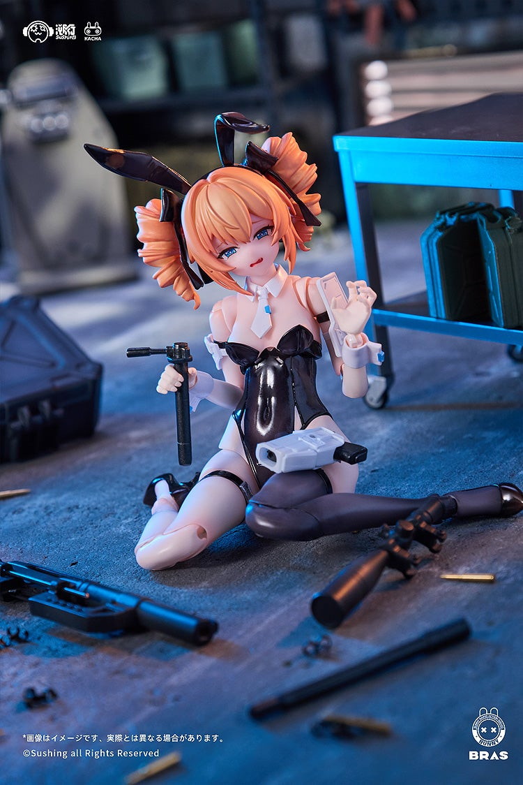 BUNNY RAPID ACTION SQUAD「Sniper・レオーニ 1/12 可動フィギュア」のフィギュア画像