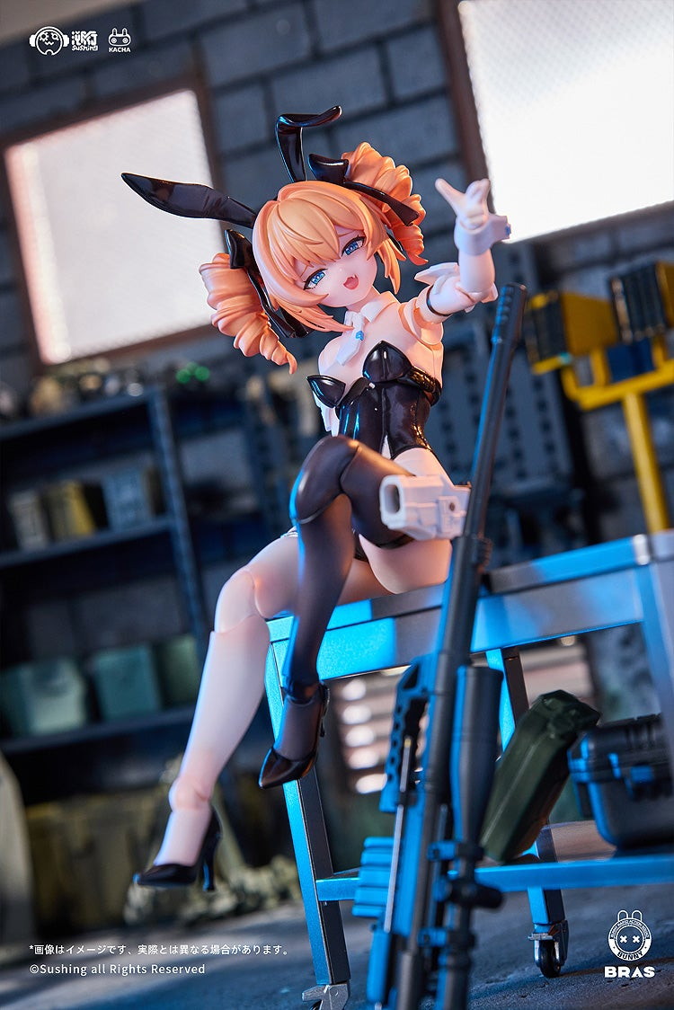 BUNNY RAPID ACTION SQUAD「Sniper・レオーニ 1/12 可動フィギュア」のフィギュア画像