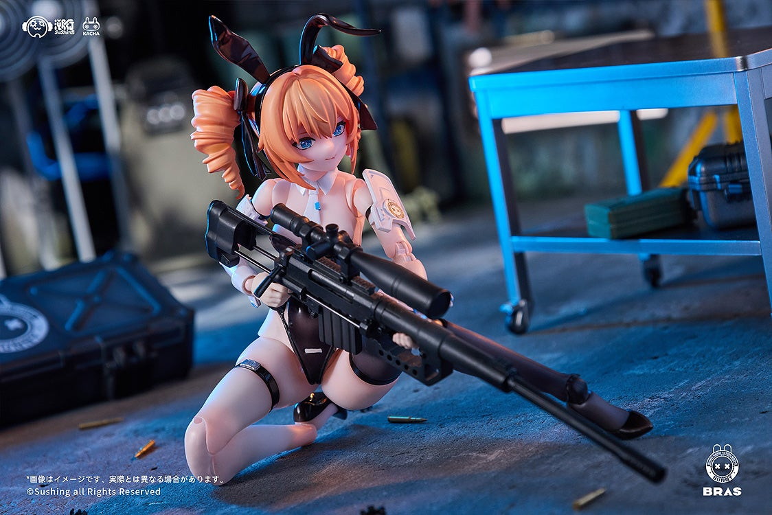 BUNNY RAPID ACTION SQUAD「Sniper・レオーニ 1/12 可動フィギュア」のフィギュア画像