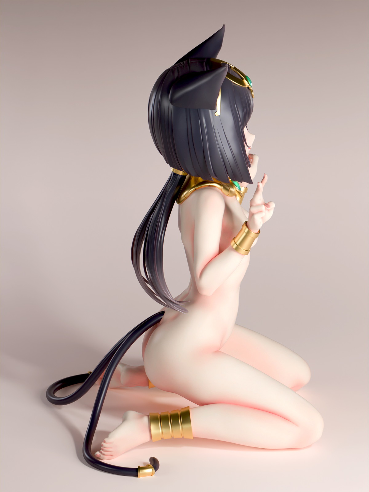 インサイトオリジナル「肉感少女 神官猫娘 ルウルウ」のフィギュア画像