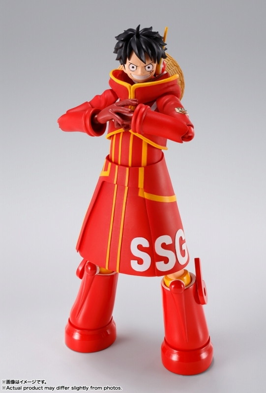 ONE PIECE「S.H.Figuarts モンキー・D・ルフィ -未来島エッグヘッド-」のフィギュア画像