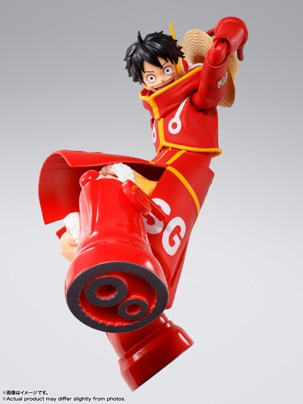 ONE PIECE「S.H.Figuarts モンキー・D・ルフィ -未来島エッグヘッド-」のフィギュア画像