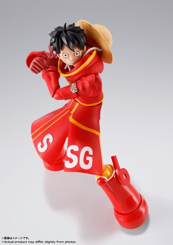 ONE PIECE「S.H.Figuarts モンキー・D・ルフィ -未来島エッグヘッド-」のフィギュア画像