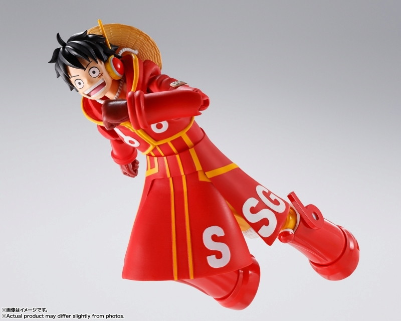 ONE PIECE「S.H.Figuarts モンキー・D・ルフィ -未来島エッグヘッド-」のフィギュア画像