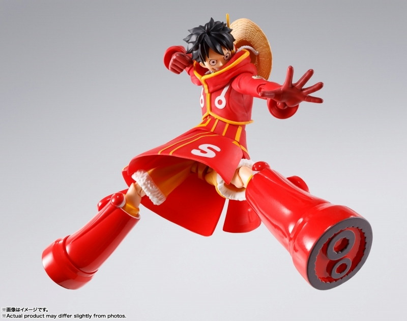 ONE PIECE「S.H.Figuarts モンキー・D・ルフィ -未来島エッグヘッド-」のフィギュア画像