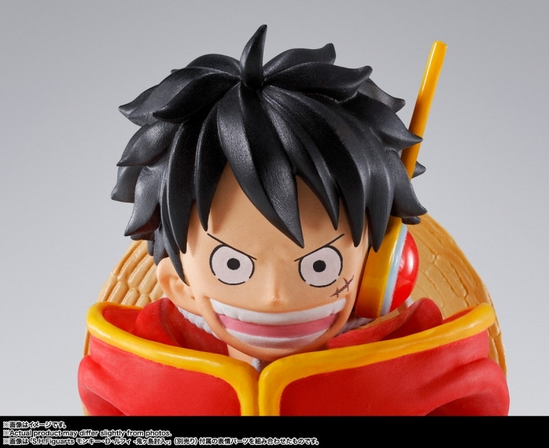 ONE PIECE「S.H.Figuarts モンキー・D・ルフィ -未来島エッグヘッド-」のフィギュア画像