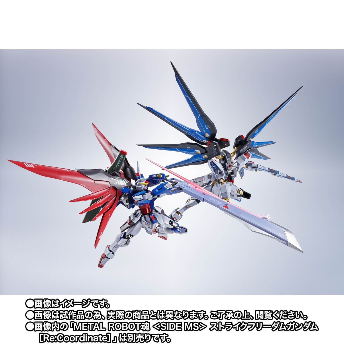 機動戦士ガンダムSEED DESTINY「METAL ROBOT魂 ＜SIDE MS＞ デスティニーガンダム ［Re:Coordinate］」のフィギュア画像