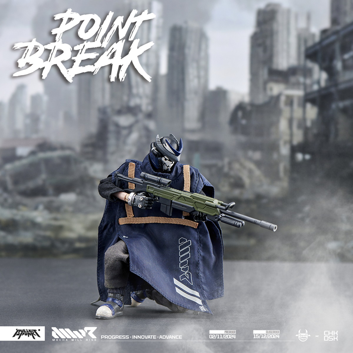 POINT BREAK「Carbine（Point Break Version） 1:12 Scale Action Figure」のフィギュア画像