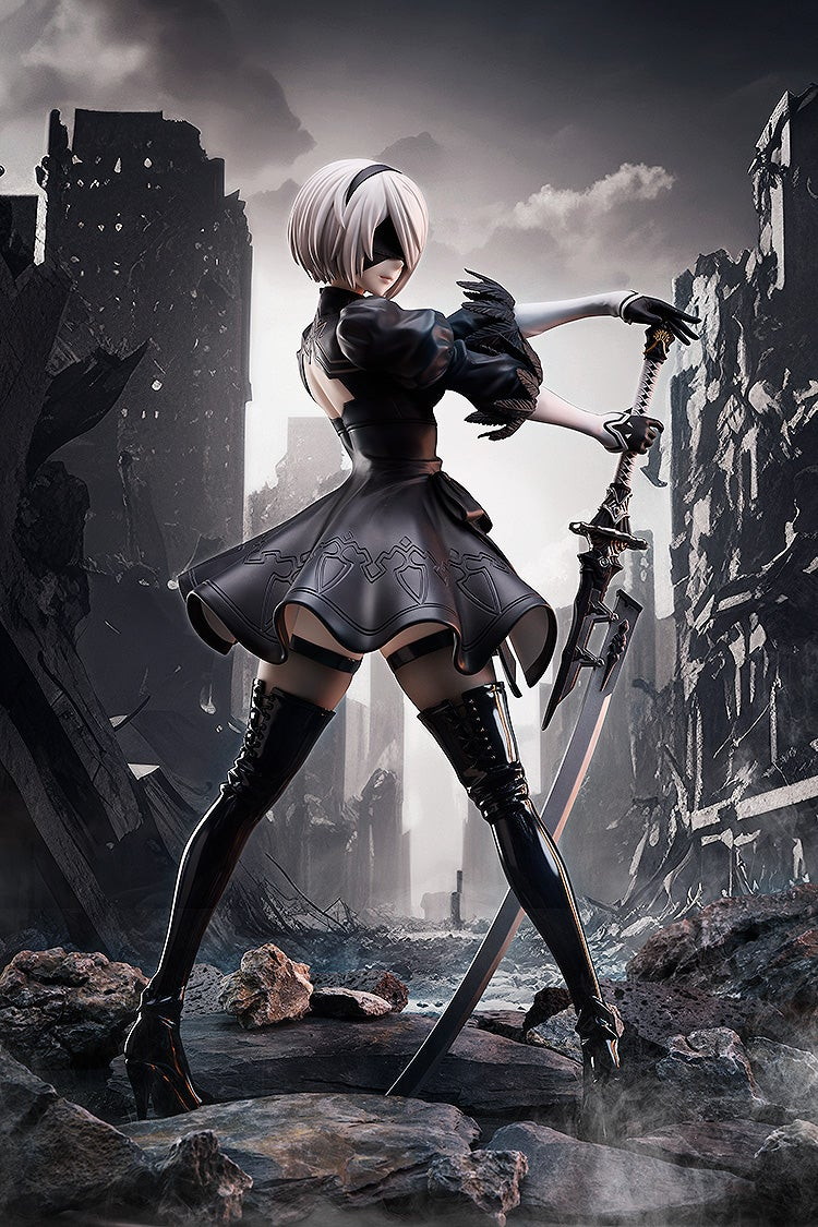 NieR:Automata Ver1.1a「2B（ヨルハ二号B型）」のフィギュア画像