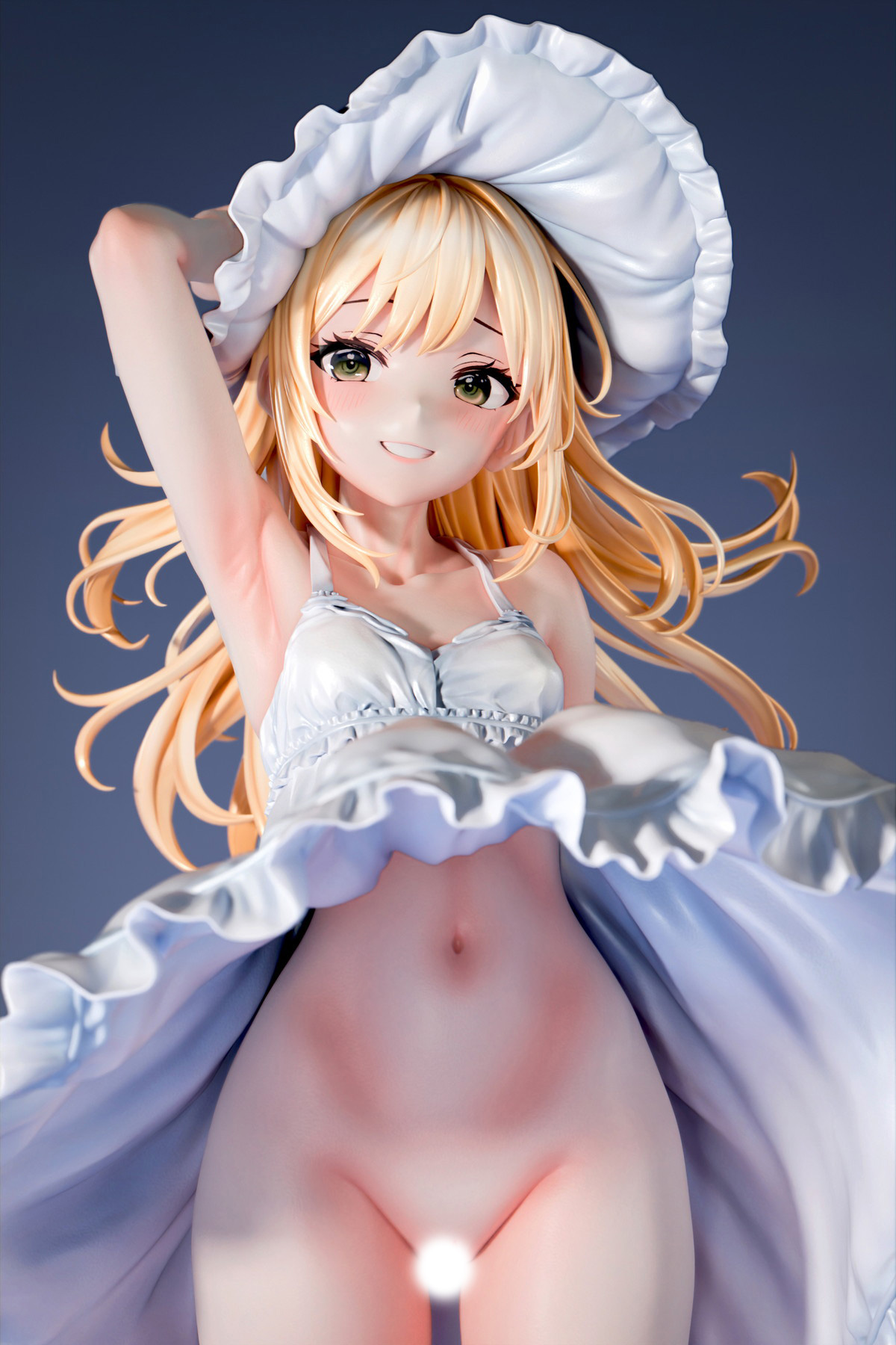 インサイトオリジナル「肉感少女 風のいたずら アスタロッテ 穿いてないver.」のフィギュア画像