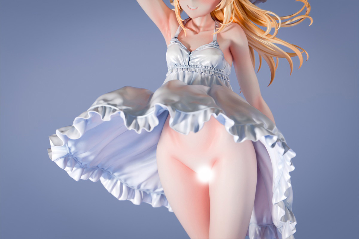 インサイトオリジナル「肉感少女 風のいたずら アスタロッテ 穿いてないver.」のフィギュア画像