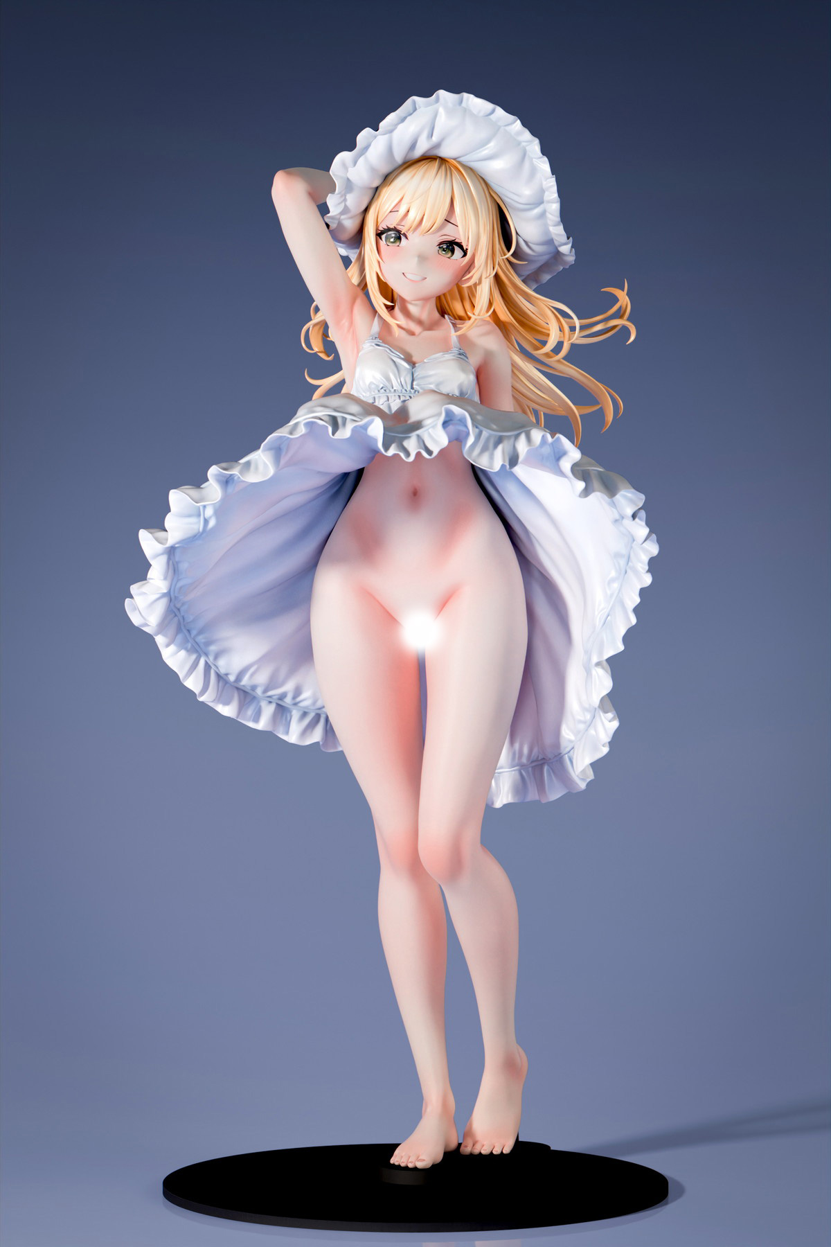 インサイトオリジナル「肉感少女 風のいたずら アスタロッテ 穿いてないver.」のフィギュア画像