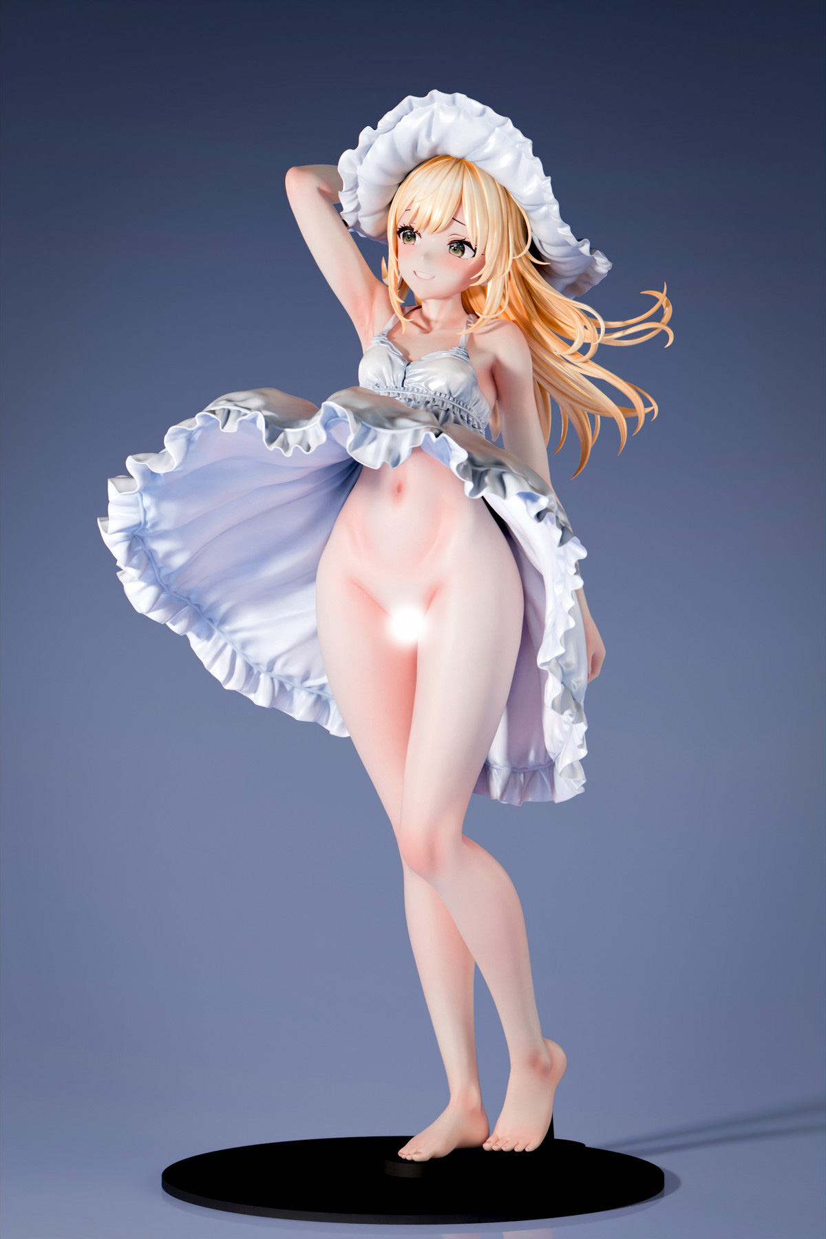 インサイトオリジナル「肉感少女 風のいたずら アスタロッテ 穿いてないver.」のフィギュア画像