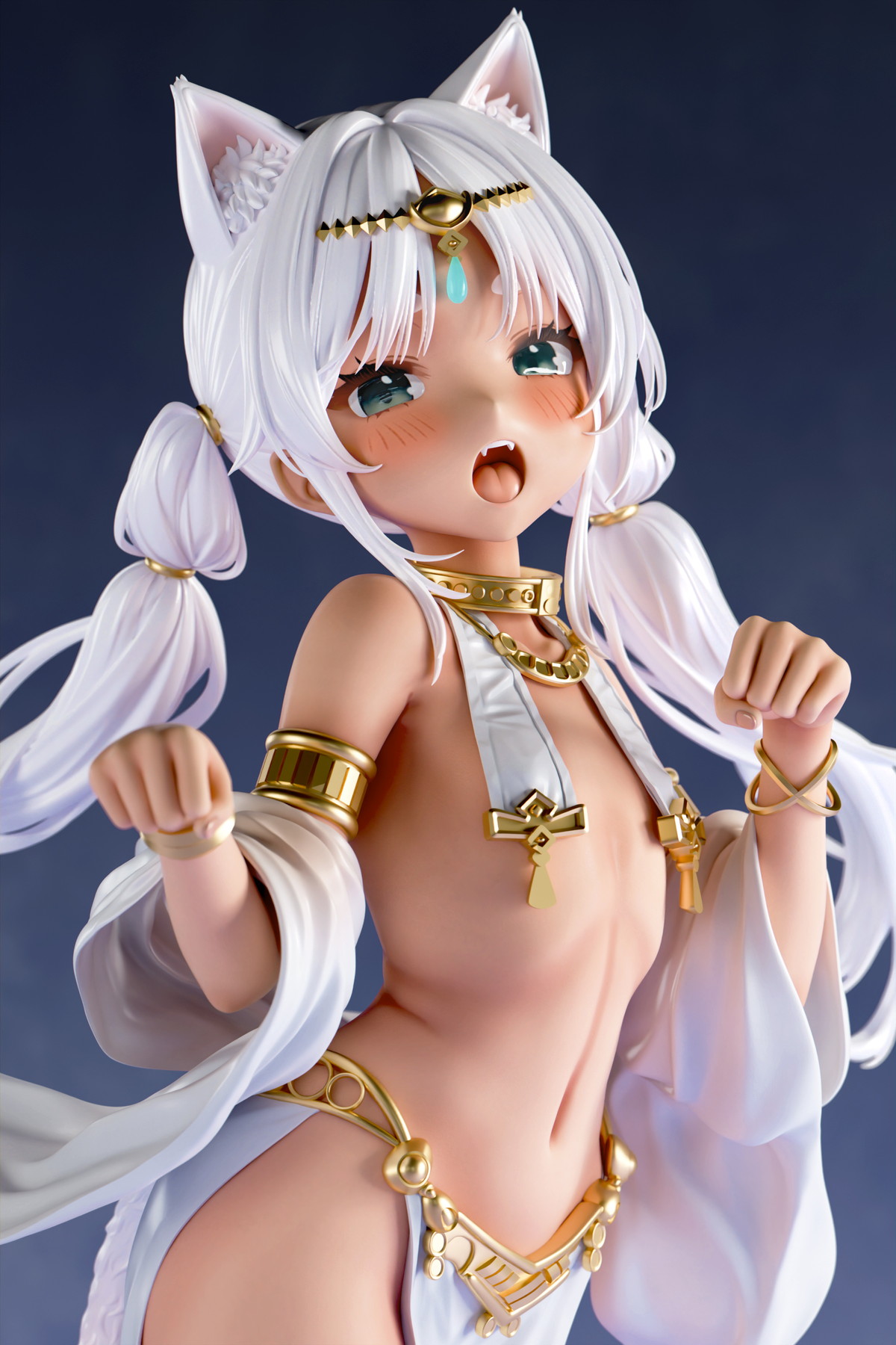 Bfull FOTS JAPANオリジナル「褐色猫娘 マルマル」のフィギュア画像